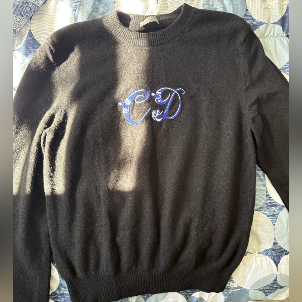 Christian Dior Black Cashmere Sweater - Picture 4 of 4
